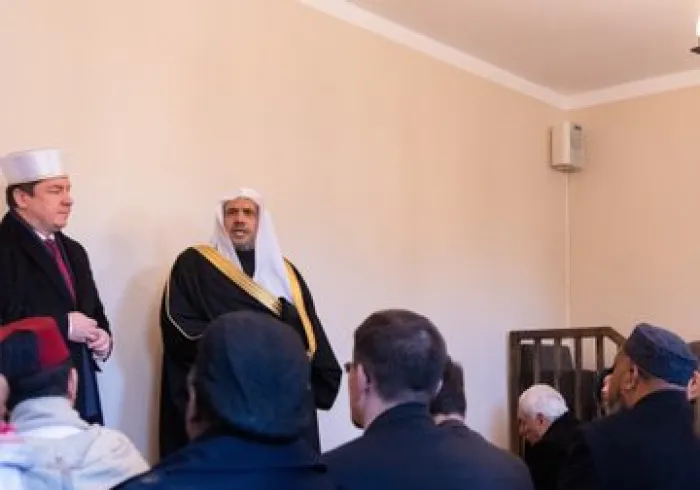 In Warsaw on Friday, HE Dr. Mohammad Alissa gave remarks to the Muslim and Jewish interfaith delegation at the Tatarska St