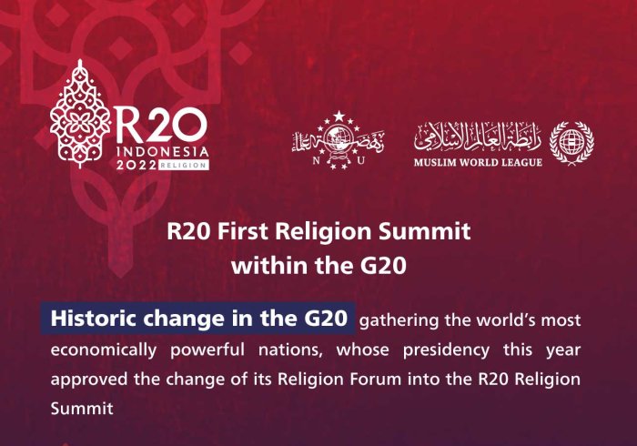 R20 Launches the Initiative of "Building Bridges Between East and West