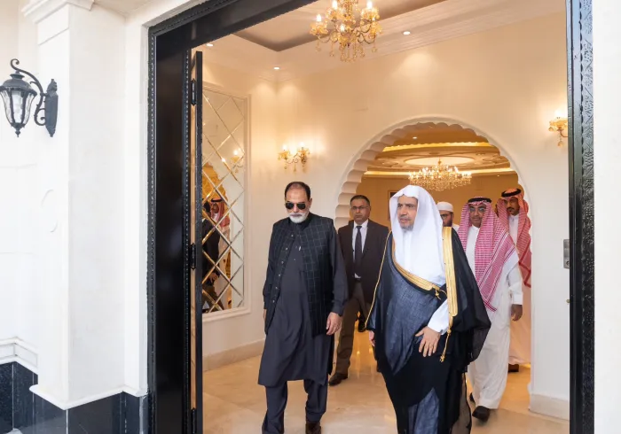 Yang Mulia Sekretaris Jenderal LMD, Ketua Asosiasi Ulama Muslim Syekh Dr.Mohammad Alissa