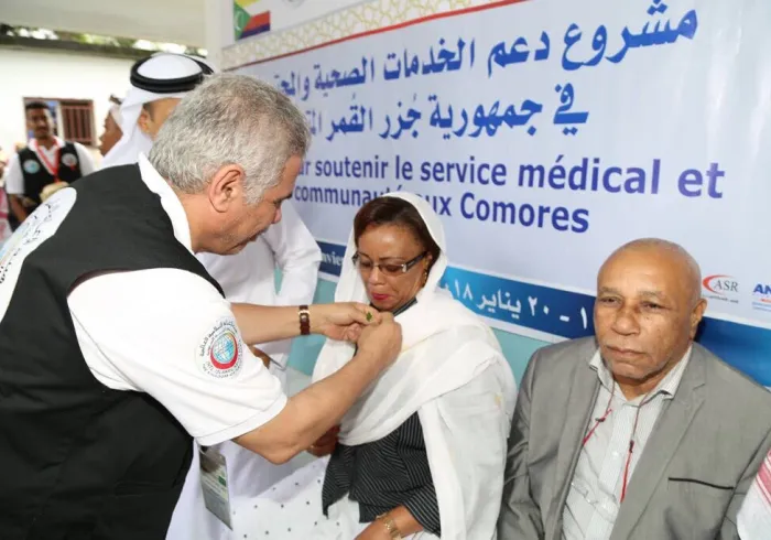 الرابطة تنفذ أكبر مسح طبي في ١٦ قرية بجزر القمر، ضمن أضخم مشاريعها الطبية