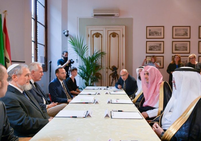 President of Tuscany receives at the Region's Council in Florence HE the SG of the MWL