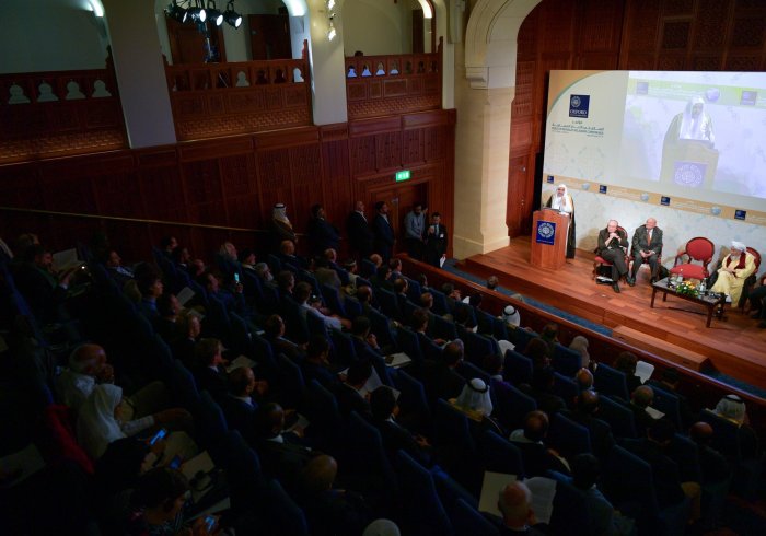 SG of MWL during the conference on Peace In The Revealed Religions, Oxford "we suffer for the rivers of bloodshed, bright minds that never shone & cultural enlightenment that was held back; many a time in the name of religions.