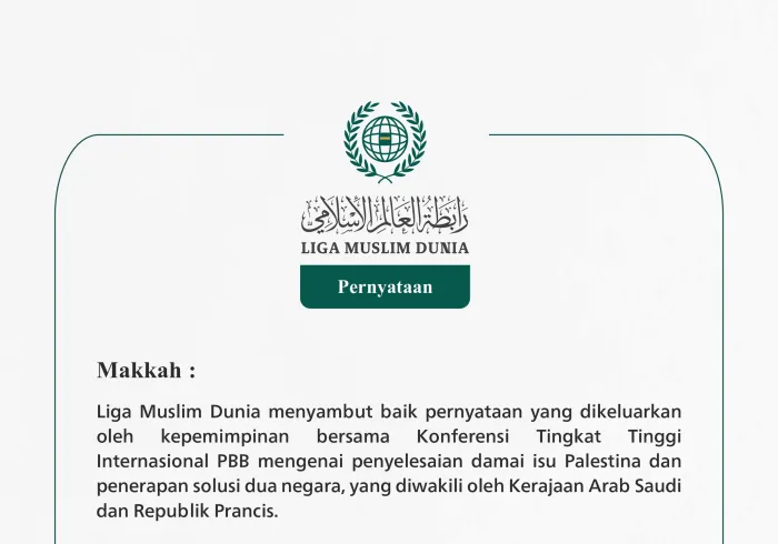 Pernyataan dari Liga Muslim Dunia: