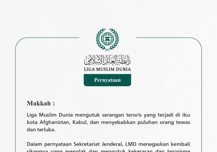 Pernyataan dari Liga Muslim Dunia: