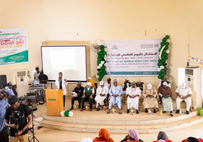 La Liga del Mundo Islámico celebró este año el Día Mundial de la Visión en la República Federal de Nigeria