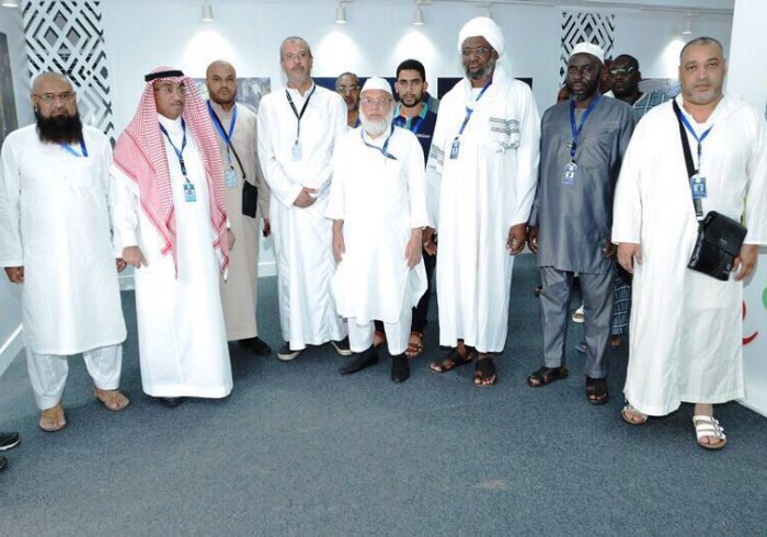 MWL's guests visit Misk Tent Camp in Mina