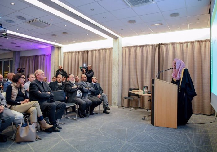 H.E. the S.G. pstronizes a symposium on "Good neighborliness & Co-existence" in Mulhouse France, with the participation of the City Mayor, the Chief Rabbi Elie Hiyoun