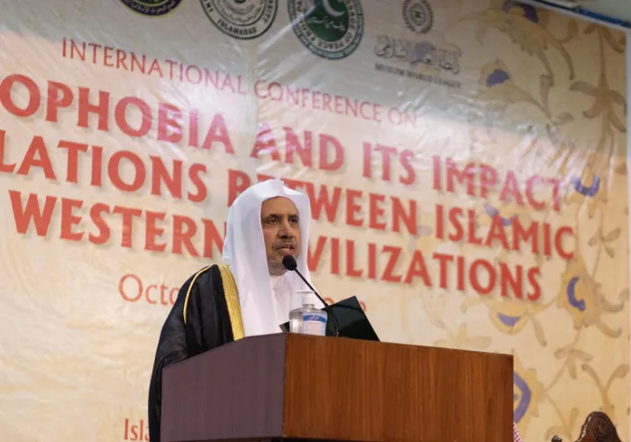 Los resultados de la Conferencia Internacional de Pakistán, patrocinada por la #LigadelMundoIslamico hace dos años, fueron un paso importante para fortalecer la acción islámica común en la lucha contra el odio hacia el Islam.