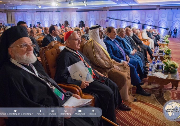 At Al-Azhar Peace Conference gathering, the SG said: extremism has no particular religious school. It has 45000 fighters from 101 countries.