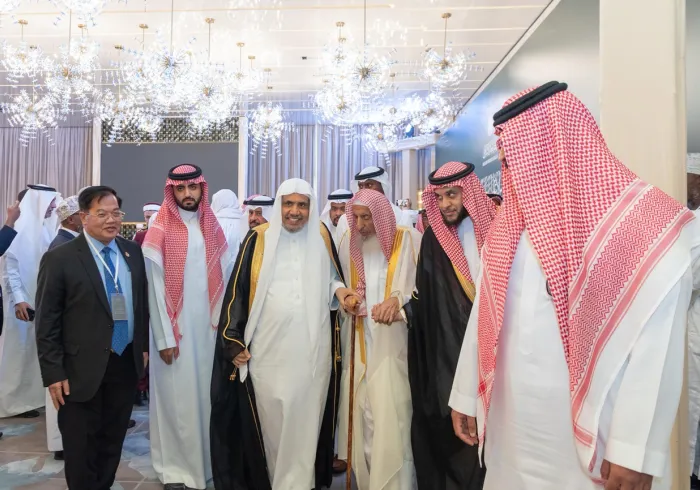 مفتی اعظم مملکت سعودی عرب، صدر سپریم کونسل رابطہ، شیخ عبد العزیز آل الشیخ، رابطہ کی سپریم کونسل کے 46 ویں اجلاس سے خطاب کرتے ہوئے: