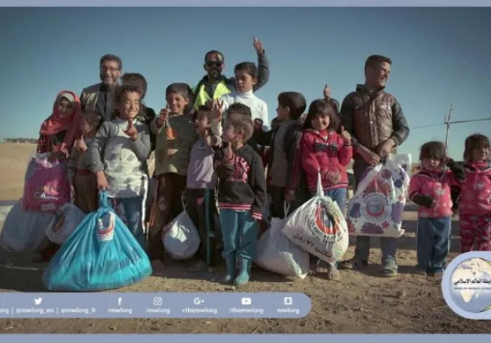 La L.I.M. partage la joie de ces réfugiés syriens et s’attelle à atténuer leur souffrance en leur apportant médicaments et nourriture.