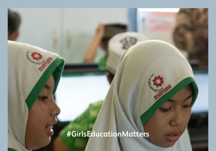 Education is a fundamental right for Muslim women, just as it is for their male counterparts