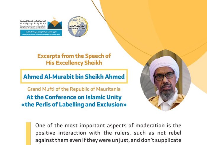 HE Sheikh Ahmed Al-Murabit, addresses 1200 Islamic figures