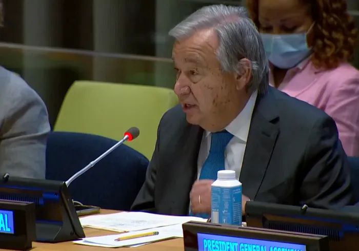 La LIM participe à la réunion, avec le SG des NU et le Pdt de l'AG