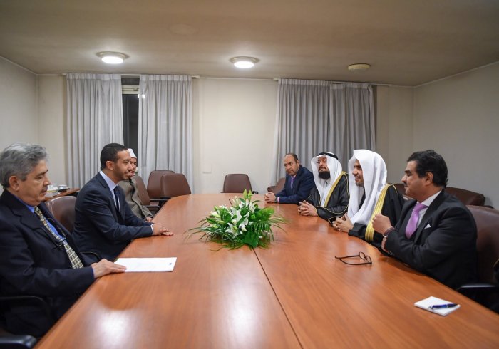 HE the MWL's SG visits the Islamic Center in Rome