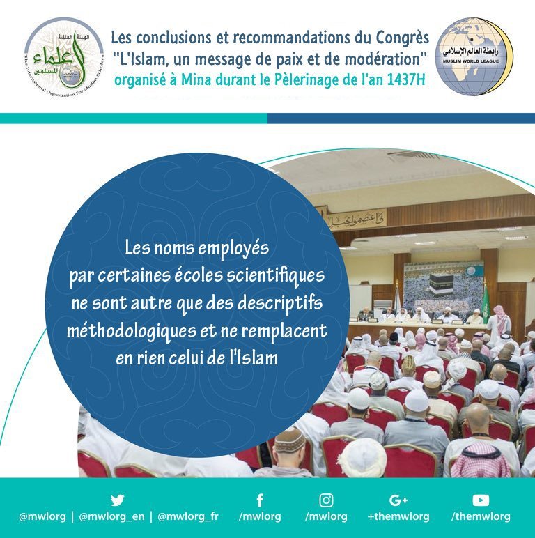 Recommandations de la conférence: l'Islam est un message de paix et de modération en images17