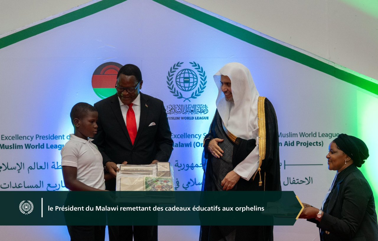 En hommage aux 6000 orphelins pris en charge par la Ligue, la Ligueislamiquemondiale a célébré ses programmes destinés aux orphelins en République du Malawi
