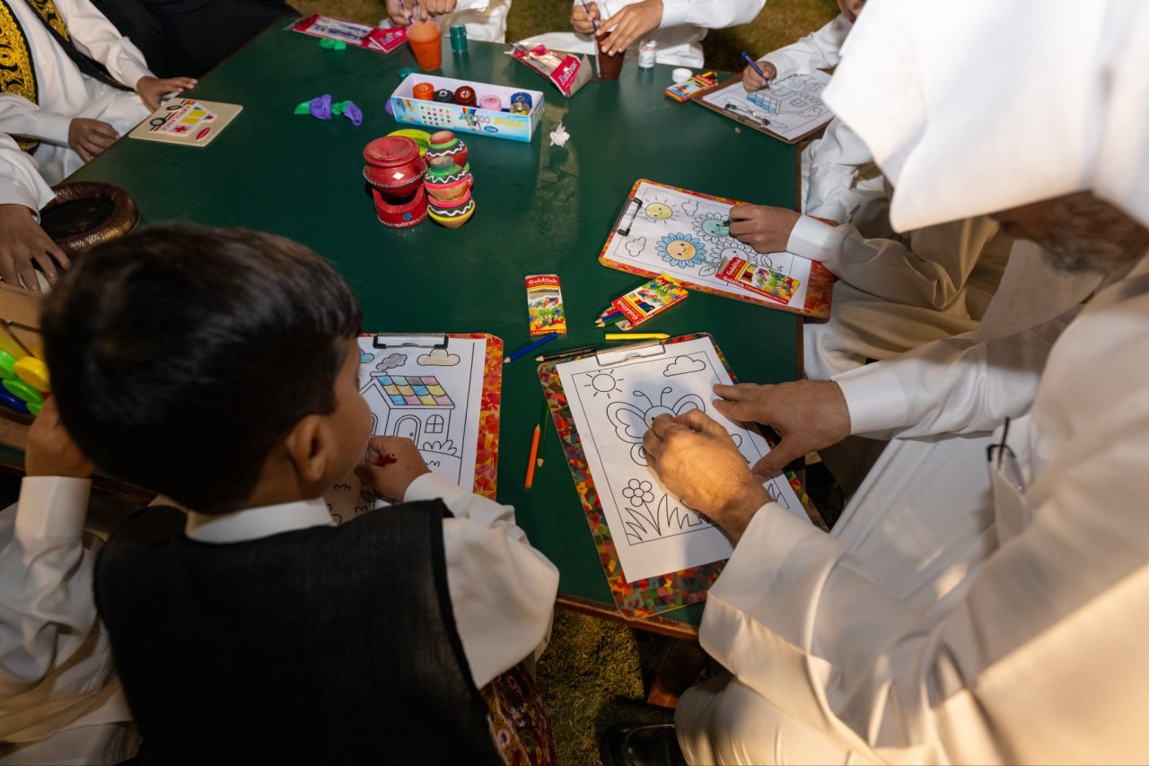 El Secretario General de la Liga del Mundo Islámico, Presidente del Consejo de Ulemas, el Sheij Mohammed Alissa visitó la Casa de los Huérfanos Ali Ibn Abi Talib, afiliada a la Ligadel Mundo Islamico en la República Islámica de Pakistán.