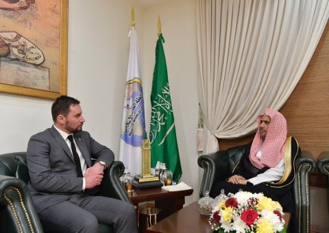 Dr.Alissa received Mr. James Monroe, New Zealand's Ambassador to KSA