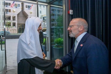 Foreign Policy Magazine Hosts the Secretary-General of the Muslim World League