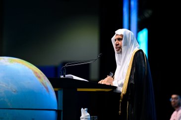 Photos from the Third International Summit of Religious Leaders, featuring H.E. Sheikh Dr. Mohammed Al-Issa , Secretary-General of the MWL and Chairman of the OMS, as a keynote speaker at the opening ceremony