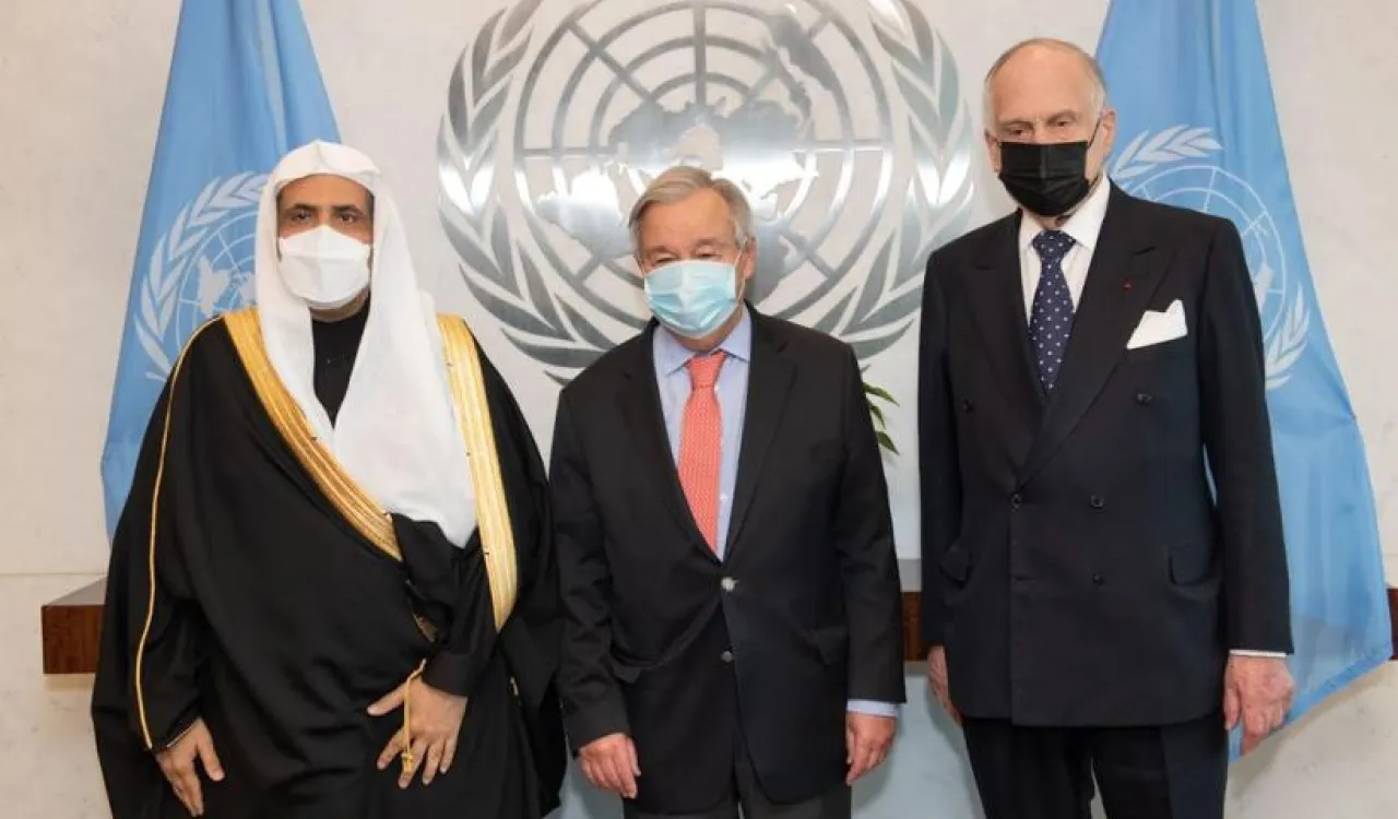 A New-York le Secretaire général des Nations-Unies reçoit Mohammad Alissa afin de traiter d’un certain nombre de sujets concernant les discours de haine.