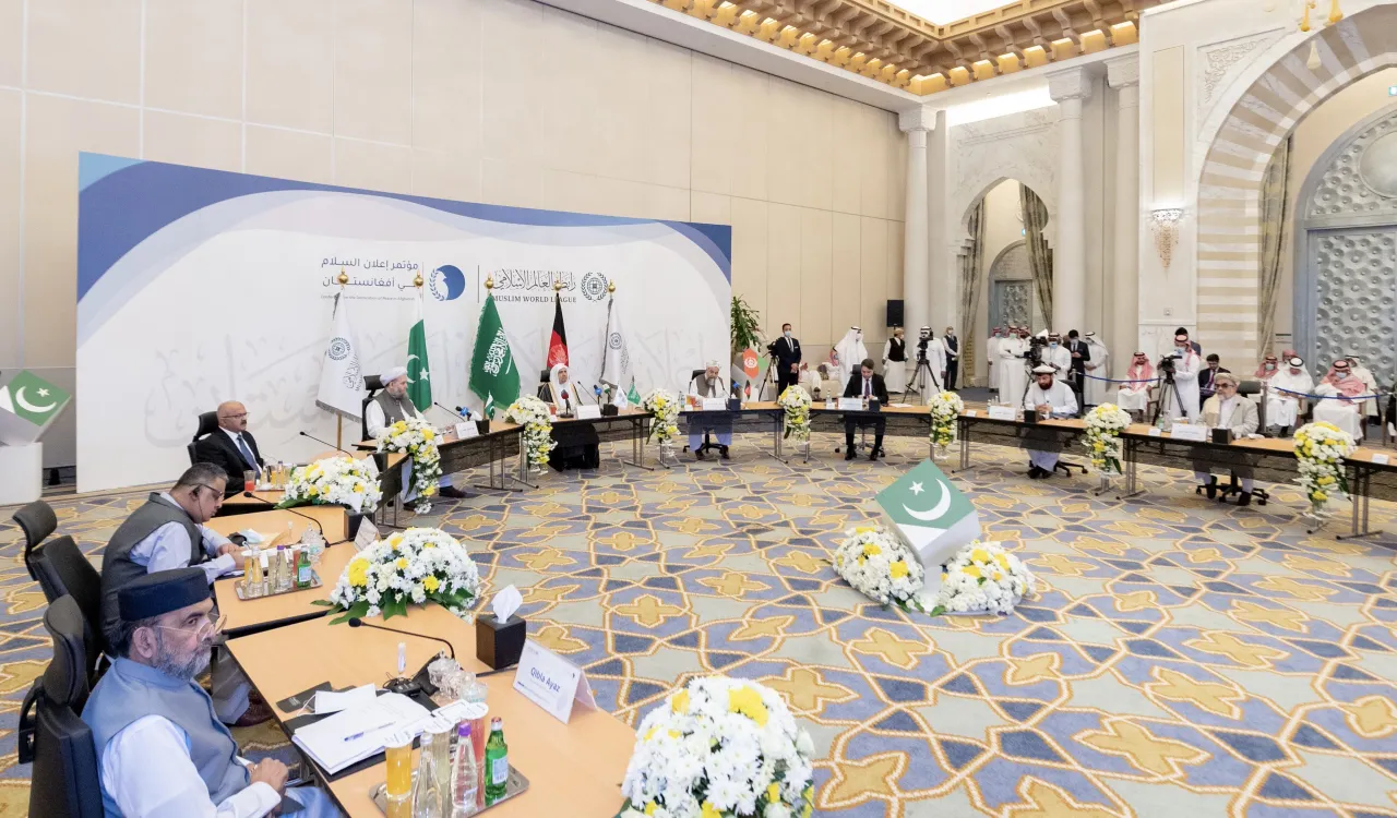 ‎رابطہ عالم اسلامی‬ کے زیر سایہ ‫افغانستان امن اعلامیہ‬ کا آغاز ہوگیا ہے