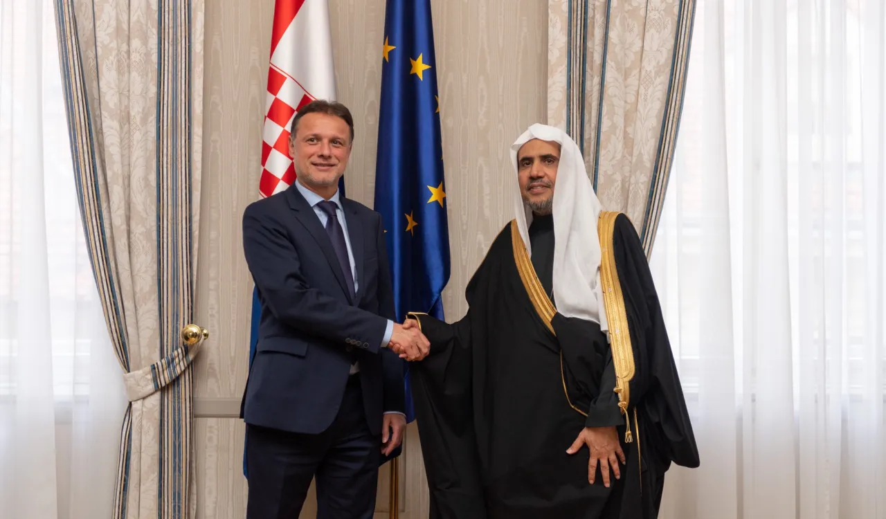 Mohammad Alissa rencontre le président du Parlement croate M. Gordan qui a confirmé son soutien total au congrès de la LIM :”Son impact dépassera les frontières de Croatie pour s’étendre à toute l’Europe de par l’importance du contenu de la déclaration de Zagreb“.