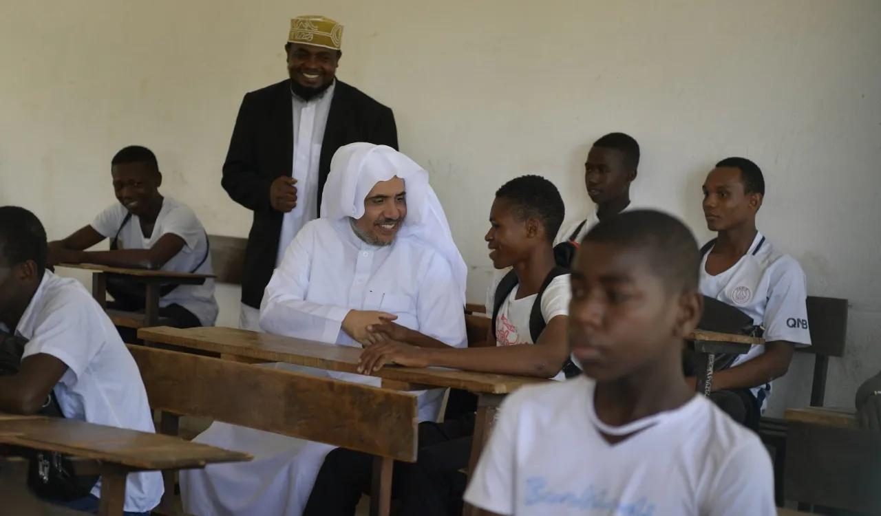 The Muslim World League gives particular care to teachers; given their valuable and influential contribution to current and future generations