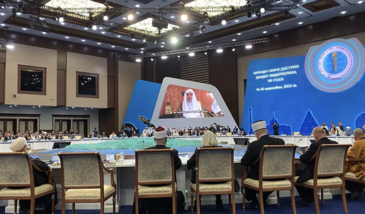 Dr. Mohammad Al-Issa provided a recorded speech for the Kazakhstan conference