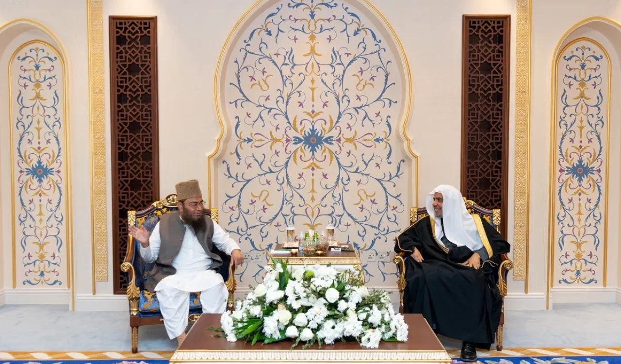 Au siège de la LIM à La Mecque, Mohammad Alissa a rencontré le membre du Sénat, et le Secrétaire général de Jamiat Ahle-e-Hadith au Pakistan, cheikh Hafiz Bakhsh