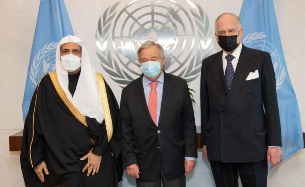 The UN’s antonioguterres met with Mohammed Alissa