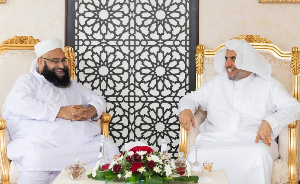 H.E. Dr. Mohammad Al-Issa receives Ulema Council President 