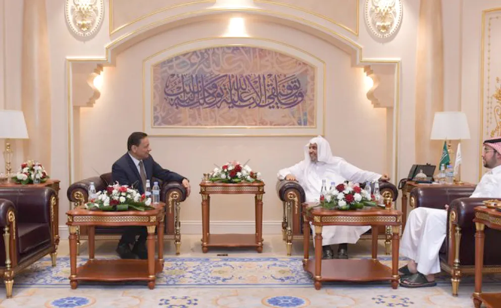 His Excellency Sheikh Dr. Mohammad Al-Issa Meets His Excellency the President of Egypt's Supreme Council for Media Regulation, Mr. Karam Gabr