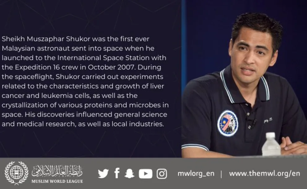 Sheikh Muszaphar Shukor was the first Malaysian astronaut sent into space when he launched to the International Space Station in October 2007.