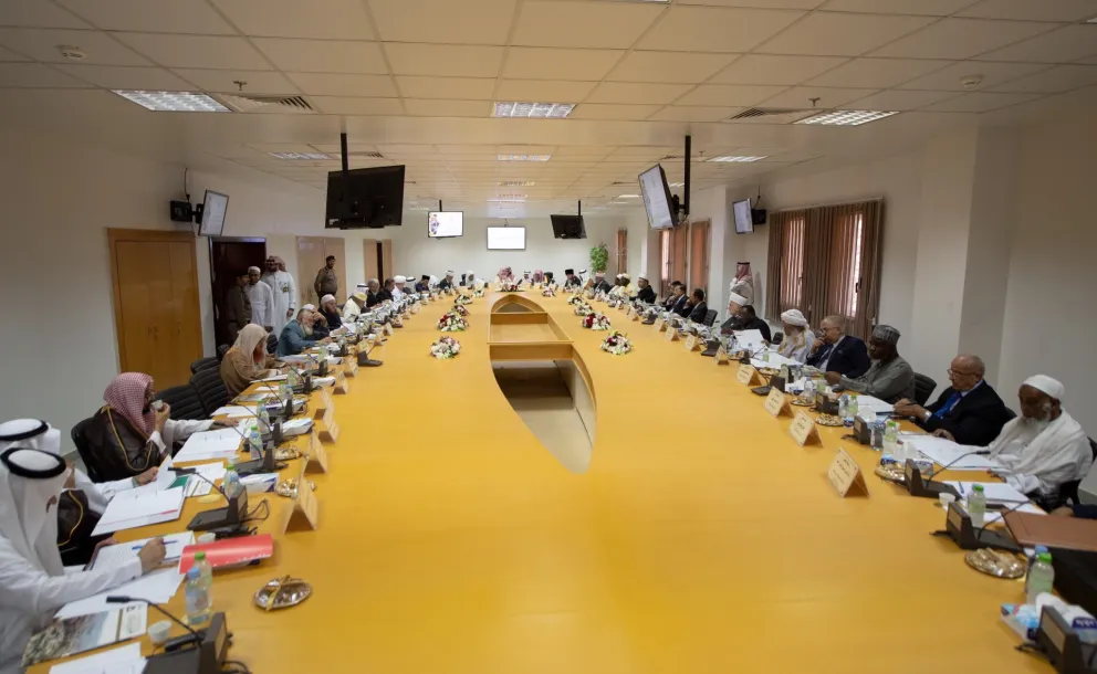 His Eminence the Grand Mufti of the Kingdom of Saudi Arabia chaired the 43rd session of the Supreme Council of the Muslim World League in Makka