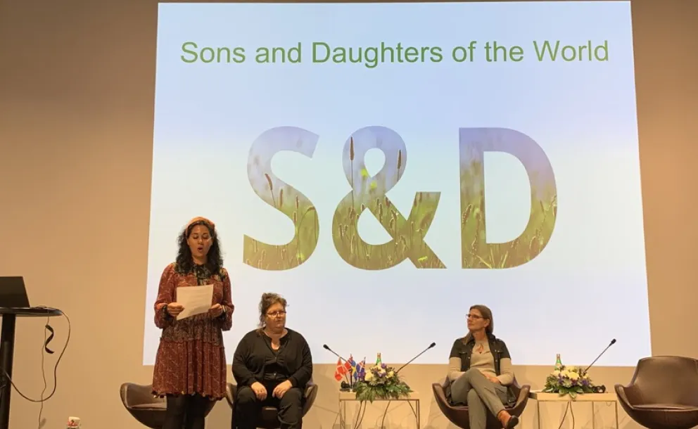 The fourth panel of speakers at NIIS2019 brings to light the stories of families who have been impacted by radicalization. @SonsDaughtersWo & @ForFinn aim to end the radicalization of young people in Denmark. Dialogue & community building are key to their work.MWL in Denmark