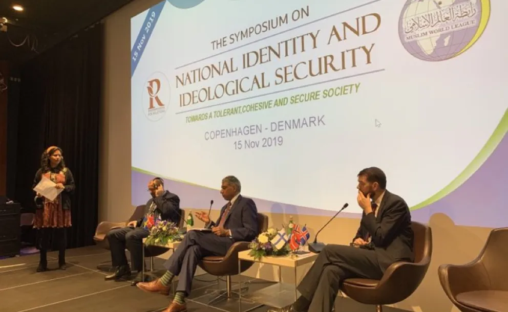 Dal Babu, former chief Superintendent of the Metropolitan Police in London, offered practical opportunities to build greater social cohesion as during the NIIS2019 panel on the role of religious leaders in strengthening national security.MWL in Denmark