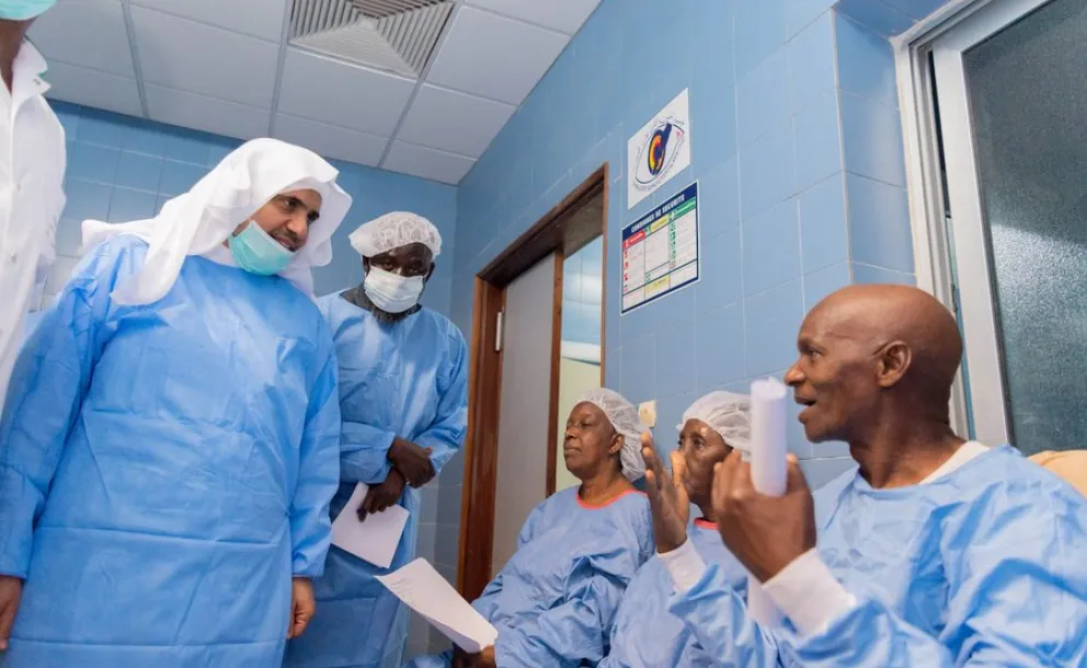  MWL provides hundreds of life-changing cataract operations free of charge every year to support the Senegalese people