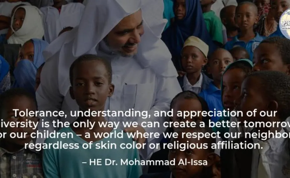 Dignity is reliant on the respect and tolerance we give to others. HE Dr. Mohammed Alissa Human Solidarity Day