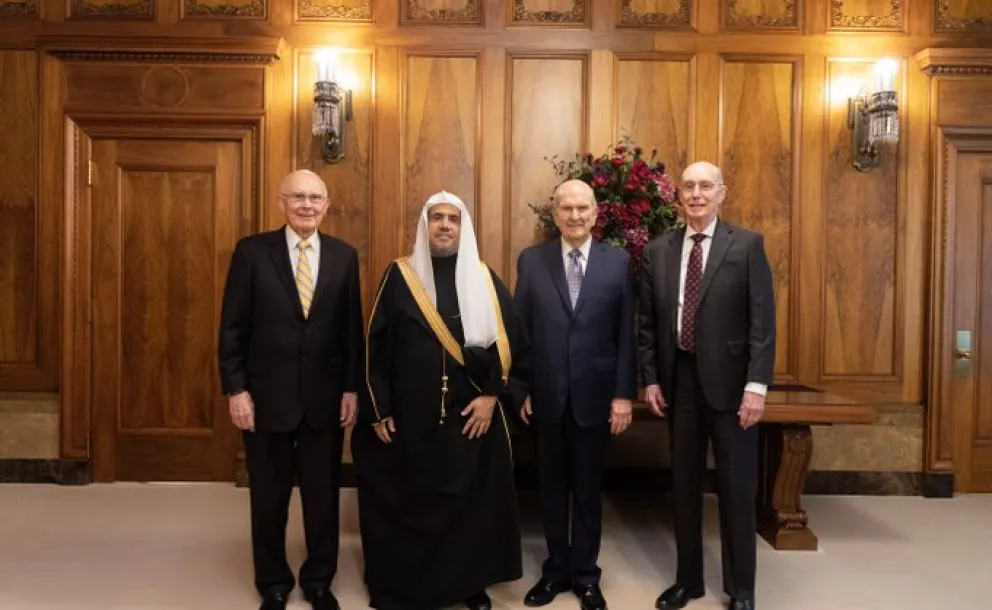  MWL and The Church of Jesus Christ of Latter-day Saints held a historic, high-level meeting to promote interreligious cooperation and understanding, and explore new partnerships between their faiths