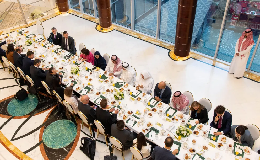 His Excellency Sheikh Dr. Mohammed Al-Issa Meets with the Middle East and Gulf Working Group of the European Council