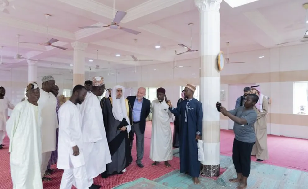 In Ghana HE Dr. Mohammad Alissa inaugurated a new large mosque which will provide thousands of worshipping Muslims a place to pray peacefully