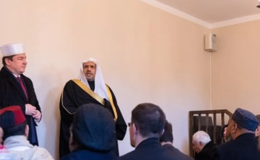 In Warsaw on Friday, HE Dr. Mohammad Alissa gave remarks to the Muslim and Jewish interfaith delegation at the Tatarska St