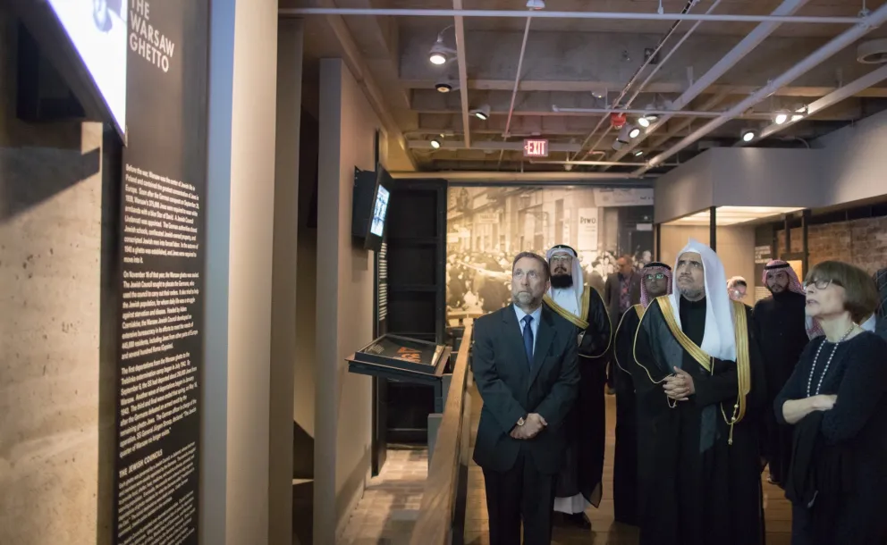 Last year, HE Dr. Mohammad Alissa visited the Holocaust Museum in Washington, DC