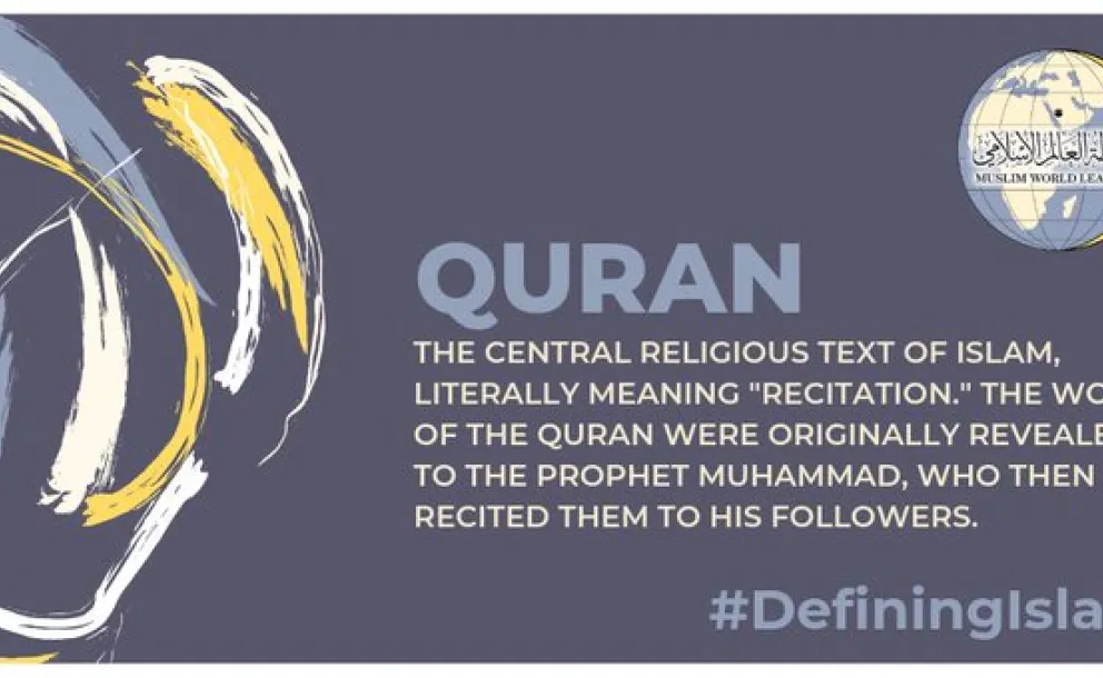 The Quran is the central religious text in Islam