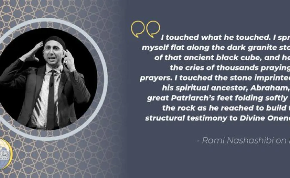 After performing Hajj, Rami Nashashibi  shared his thoughts on the spiritual experience. Share your Hajj Reflections.