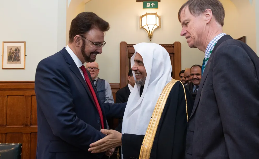 British Parliament & Sir Stephen Timms, the Chairman of the Environment Committee of Parliament hosted a dinner for HE Sheikh Dr.Mohammad Alissa