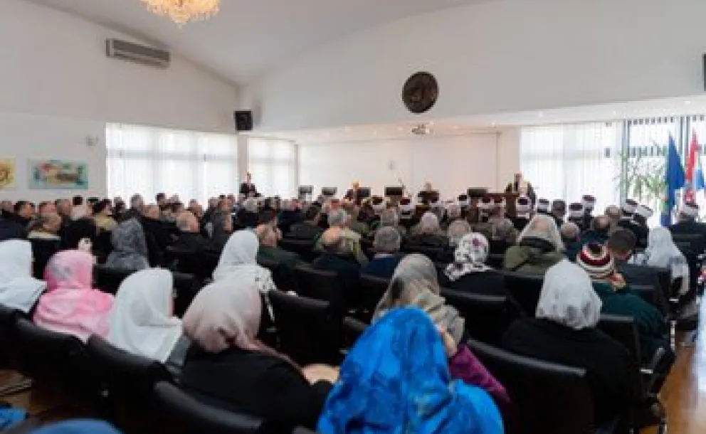 HE Dr. Mohammad Alissa connected with leaders of the Islamic community in Croatia, emphasizing that if we bring together understanding, planning & action, then security and peace will become much easier to achieve