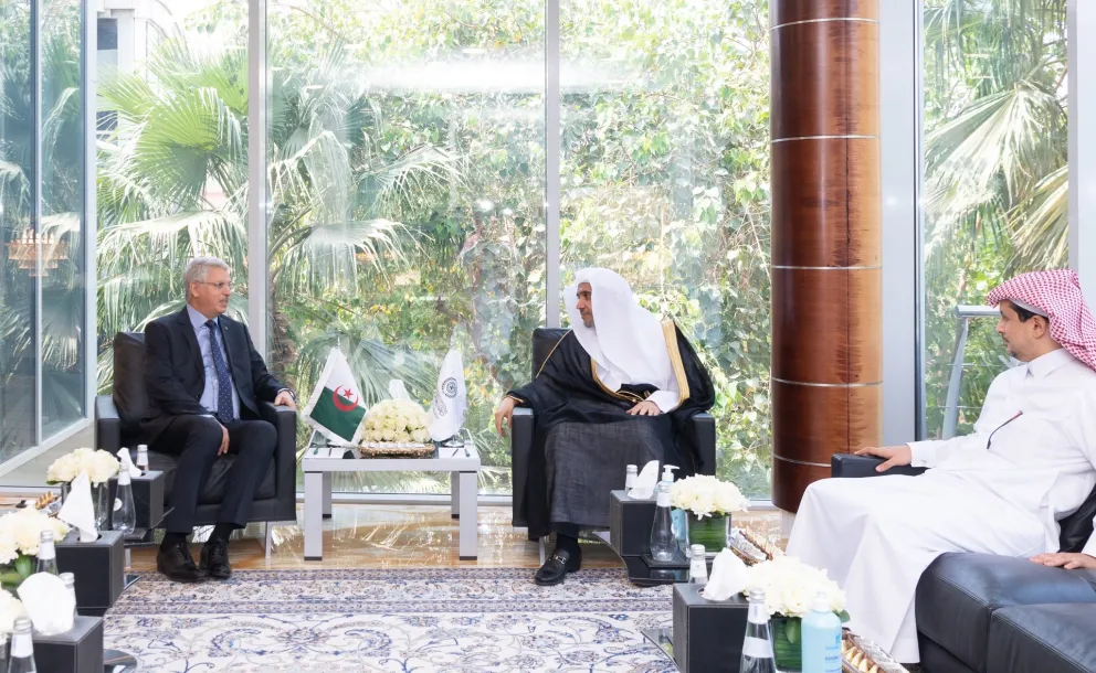 His Excellency Sheikh Dr. Mohammad Al-Issa Meets Algerian Ambassador